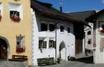 Engadiner Bauernhaus am 27.08.2008 in Scuol