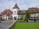 Sempach, Luzerner Tor am Stadteingang, erbaut im 16.