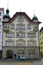 Einsiedeln, das Rathaus der ca.