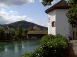 Olten, Ausblick auf die 1803 erbaute Aarebrcke (22.07.2012)