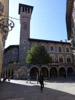 Bellinzona, Rathaus an der Piazza Nosetto, erbaut von 1921 bis 1926 (07.10.2019)