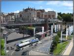 Im Stadtzentrum von Lausanne.