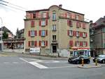 Lausanne, Route Aloys-Fauquez 34, Wohnhaus  Les Prémices , jetzt eher am Ende...