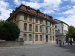 Lausanne, Palais am Place de la Cathedral in der Oberstadt (05.08.2017)