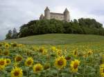 Chateau von Champvent, erbaut in der zweiten Hlfte des 13.