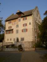 Schloss Greifensee, erbaut ab 1250, heute Ort kultureller Begegnung, Bezirk Uster   (11.10.2010)