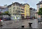 Hirschenplatz in Zrich (CH), gelegen im Altstadt-Teil Niederdorf.