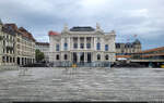 Opernhaus Zrich (CH) auf dem Sechselutenplatz, erffnet 1891.