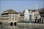 Das Rathaus am Limmat-Quai.