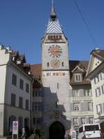 Zug, Zytturm der inneren Stadtbefestigung, Kanton Zug (09.08.2010)