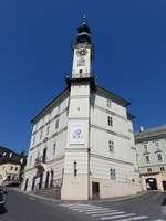 Banska Stiavnica / Schemnitz, Rathaus am Radnicne Namesti (08.08.2020)