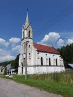 Valkovna / Ferdinandsthal, Evangelische Kirche, erbaut 1612 (07.08.2020)
