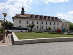 Brezno / Bries, Piaristenkirche und Kloster am Stefanikovo Namesti (07.08.2020)