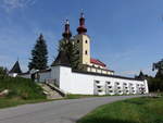 Divin / Diwein, Allerheiligenkirche, Wehrkirche erbaut bis 1657 (29.08.2020)