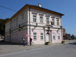 Klenovec / Klenowetz, Rathaus am Namesti Salvu Karola (29.08.2020)