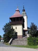 Klenovec / Klenowetz, evangelische Pfarrkirche, erbaut bis 1787 (29.08.2020)