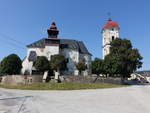Kamenany, gotische evangelische Kirche, erbaut im 13.
