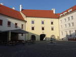 Pezinok, Schloss Bsing, erbaut bis 1608 an Stelle einer Wasserburg (29.08.2019)