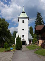 Blatnica, evangelische Pfarrkirche, erbaut von 1785 bis 1786 (07.08.2020)
