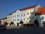 Roznava / Rosenau, alte Rathaus am Namesti Banikov (30.08.2020)