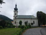 Krompachy / Krompach, rmisch-katholische Kirche im barock-klassizistischen Stil von 1774 (01.09.2020)