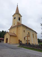 Vyborna / Bierbrunn, Evangelische Kirche, erbaut 1833 (02.09.2020)