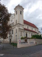 Presov / Esperies, Franziskanerklosterkirche, erbaut von 1660 bis 1671 (01.09.2020)