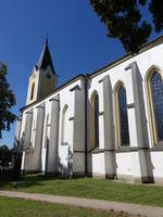 Vranov nad Toplou / Vronau an der Töpl, spätgotische Maria Geburt Kirche, erbaut ab 1441 (31.08.2020)