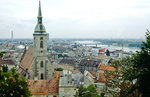 Blick über die Altstadt (Start Desto) von Bratislava.