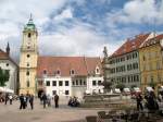 Der Marktplatz von Bratislava.