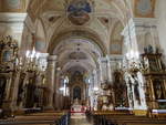 Trnava / Tyrnau, barocker Innenraum der Pfarrkirche St.