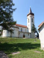 Krizovany nad Dudvahom, dreischiffige Barockkirche Hl.