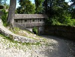 Bled, der steile Aufgang zur Burg, Juni 2016