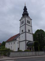 Primskovo, barocke Maria Himmelfahrt Kirche, erbaut 1729 (04.05.2017)