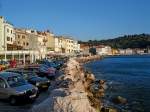 Piran, Teil der Uferpromenade, Okt.2004