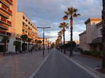 Koper, Gebude an der Via del Porto an der Hafenpromenade (28.04.2017)