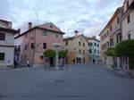 Koper, Gebude am Stanicev Platz oder Piazza Valentin Stanic (28.04.2017)