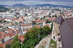 Blick von Ljubljanski grad in nrdlicher Richtung.