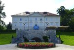 Ljubljana, das Tivoli-Schloß wurde Anfang des 17.Jahrhunderts erbaut, beherbergt heute das Internationale Grafikzentrum, Juni 2016