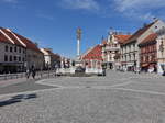 Maribor, Pestsule am Hauptplatz Glavni Platz (04.05.2017)