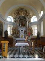 Celje, barocker Hochaltar in der Wallfahrtskirche St.