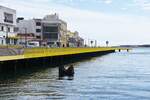 AYAMONTE, 14.03.2022, Blick vom Fhranleger auf die neue Uferpromenade an der Muelle de Portugal