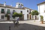 Strae in Ronda in Andalusien.