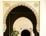 Maurisches Portal im Alcazaba von Mlaga.