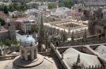 Sevilla - Convento de la Encarnacon vom Domturm aus gesehen.