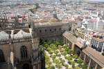 Blick auf die Capilla del Sagrario vom Turm der Catedral de Sevilla.