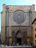 Die im gotischen Stil erbaute Basilika der Heilige Maria am Pinienbaum (Baslica de Santa Maria del Pi) stammt aus dem 15.