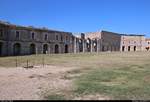 Innenansicht vom Castell de Sant Ferran in Figueres (E), das grte Bauwerk Kataloniens und die grte Festung Europas aus dem 18.