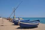 PINEDA DE MAR (Provincia de Barcelona), 31.05.2015, am Strand (Platja dels Pescadors)