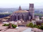 TORROELLA DE MONTGR (Provincia de Girona), 15.06.2006, Blick auf die Esglsia de Sant Gens